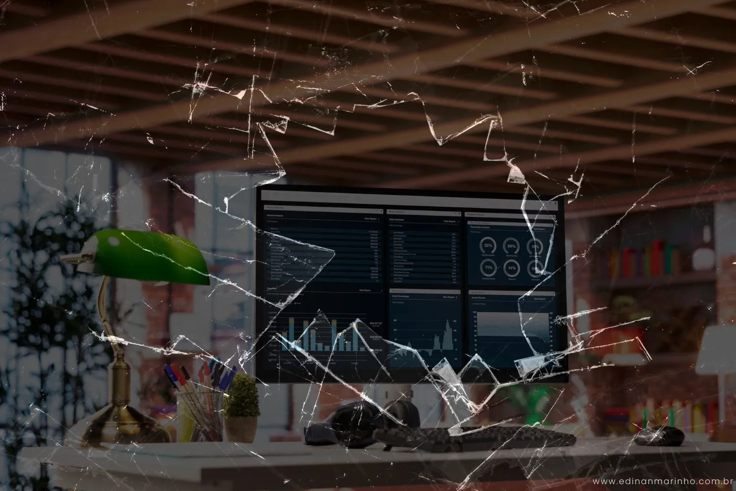 Dashboard Bonito não Salva Dado Ruim